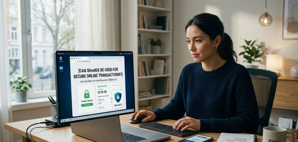 Can ShredOS be used for secure online transactions