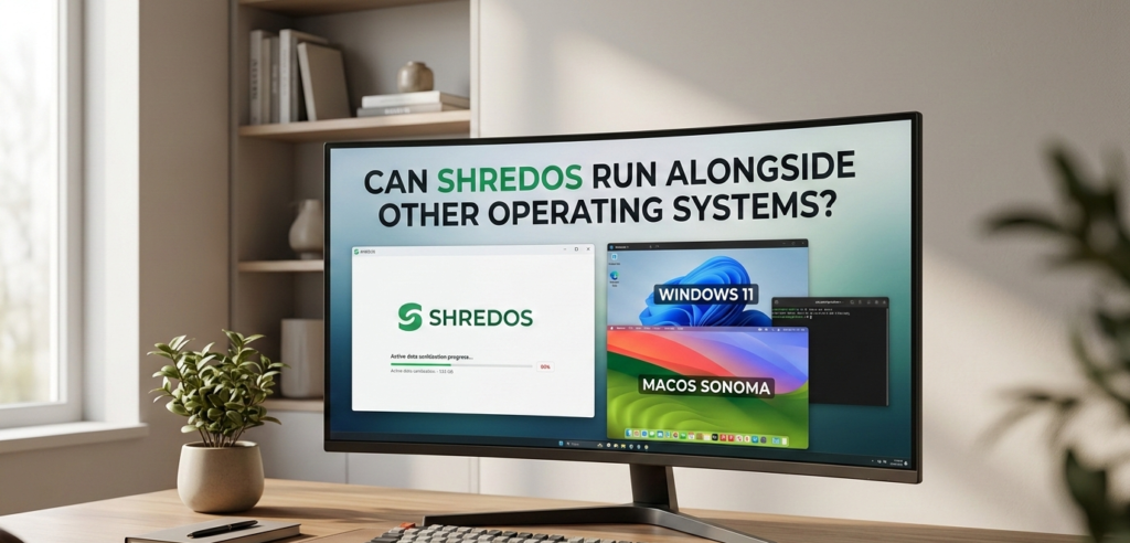 Can ShredOS run alongside other operating systems