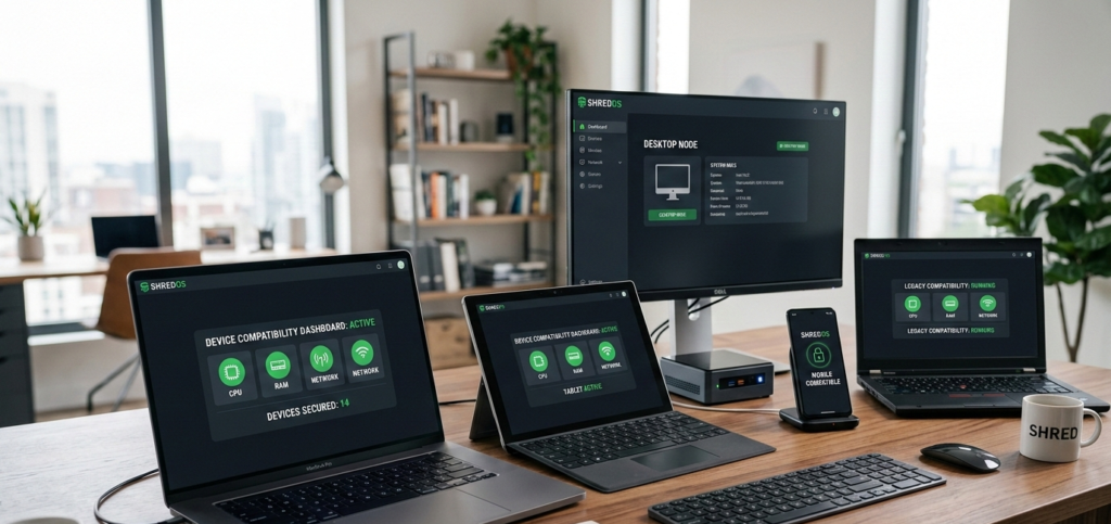 Which devices are compatible with ShredOS